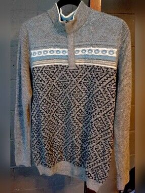 SOL Baby Alpaca Half Zip Sweater